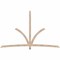 Ekena Millwork Davenport Smooth Timber Gable Bracket, Douglas Fir, 108"W x 68"H x 1 1/2"D x 3 1/2"F, 15/12 Pitch GBW108X68X0204DAV00SDF - alternate 1